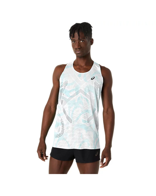Asics Men's MetaRun AOP Singlet *SALE*