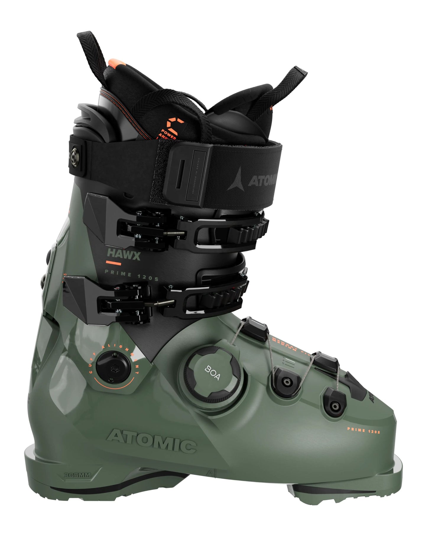 Atomic Hawx Prime 120 S Boa GW Men's Ski Boots - Army