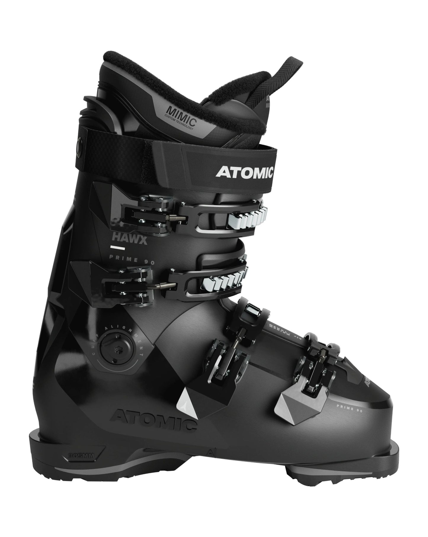 Atomic Hawx Prime 90 Men's Ski Boots - Black/Anthracite
