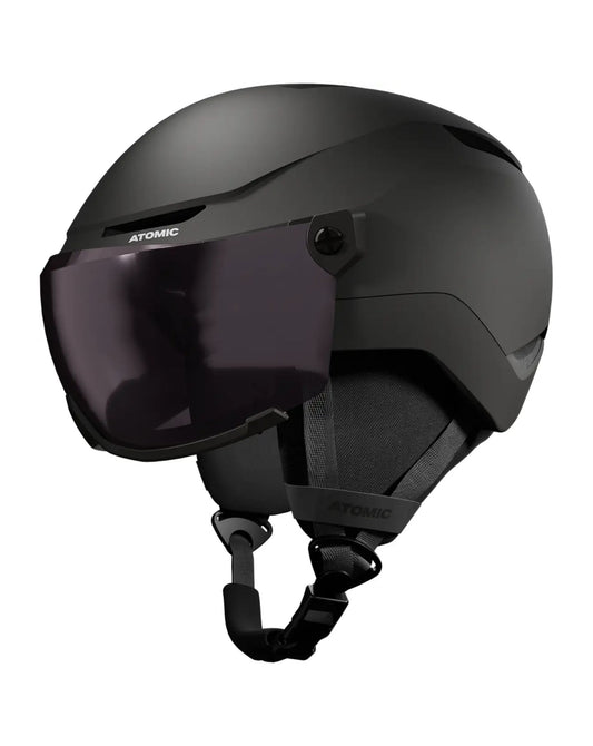 Atomic Revent Visor Jr  Ski Helmet - Black