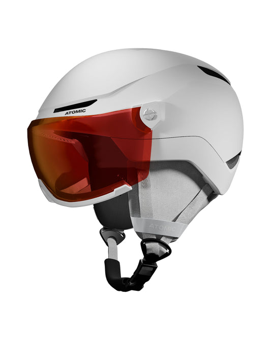 Atomic Revent Visor Jr  Ski Helmet - White