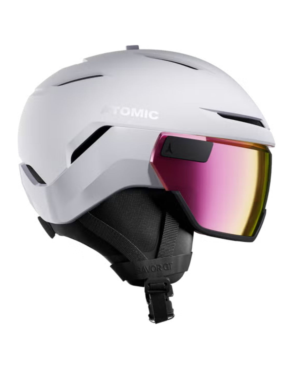 Atomic Savor GT Visor HD Ski Helmet - White Heather