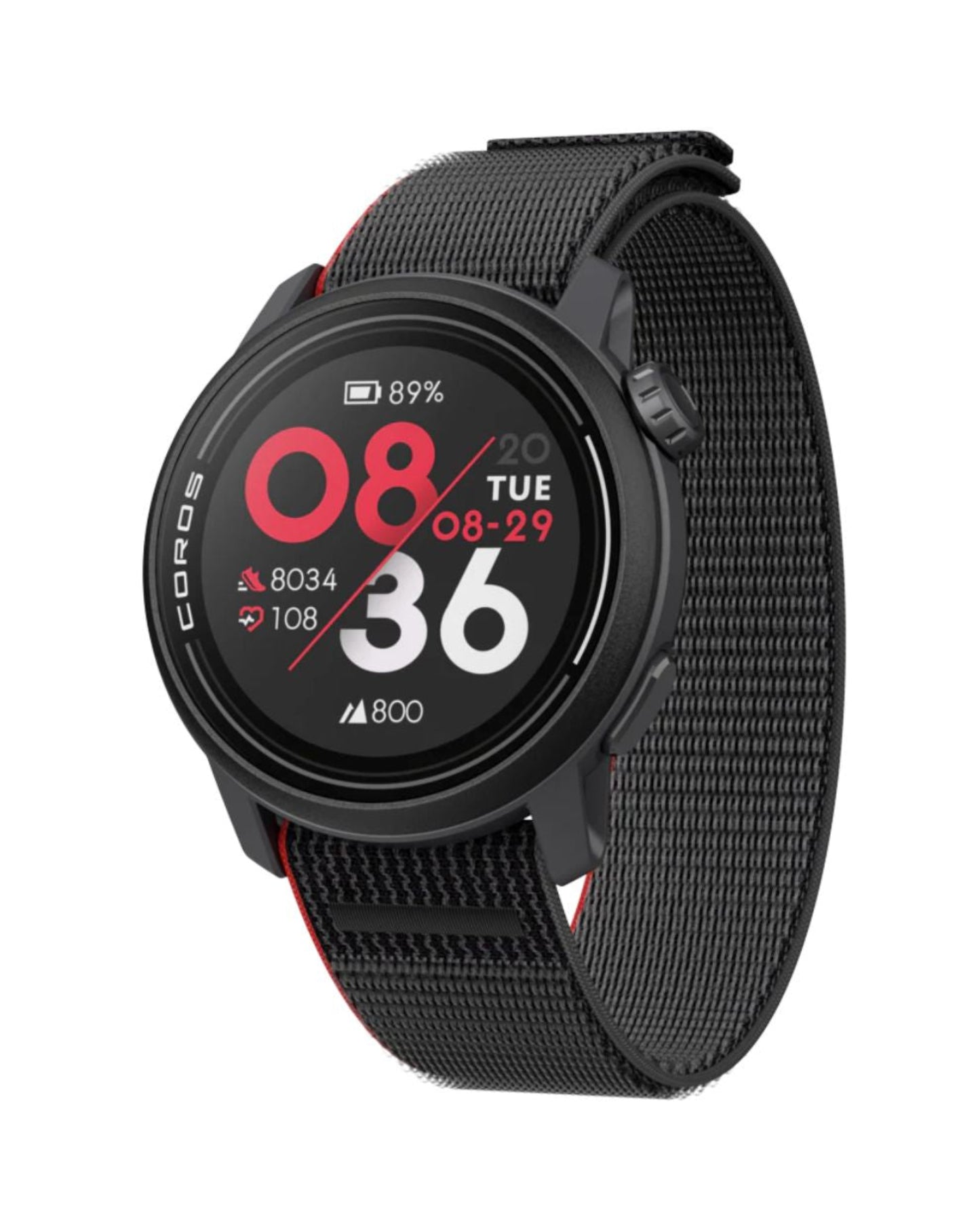 Coros Pace 3 GPS Watch Nylon Band - Ink