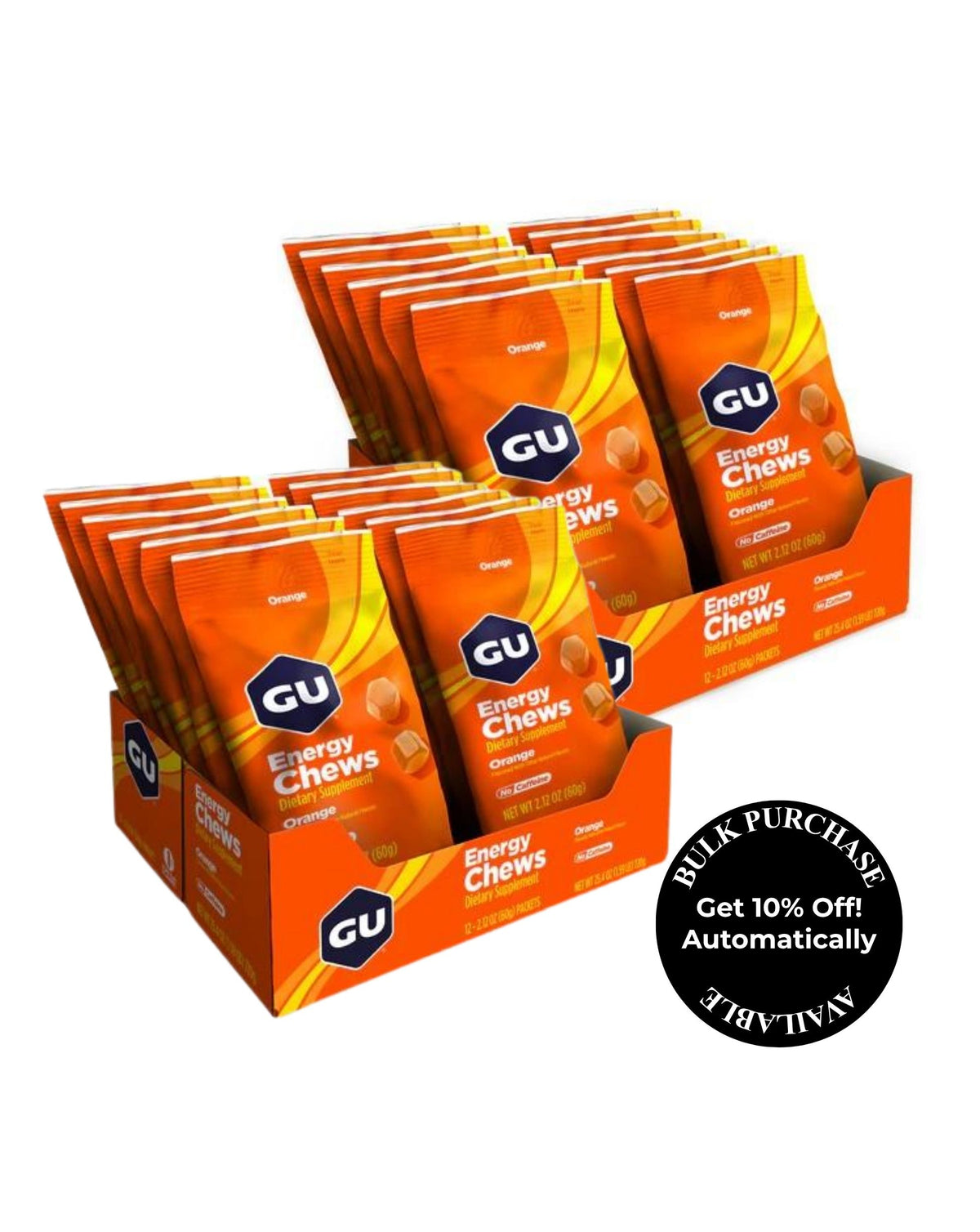 GU Energy Chews (2 SERVING) - Orange