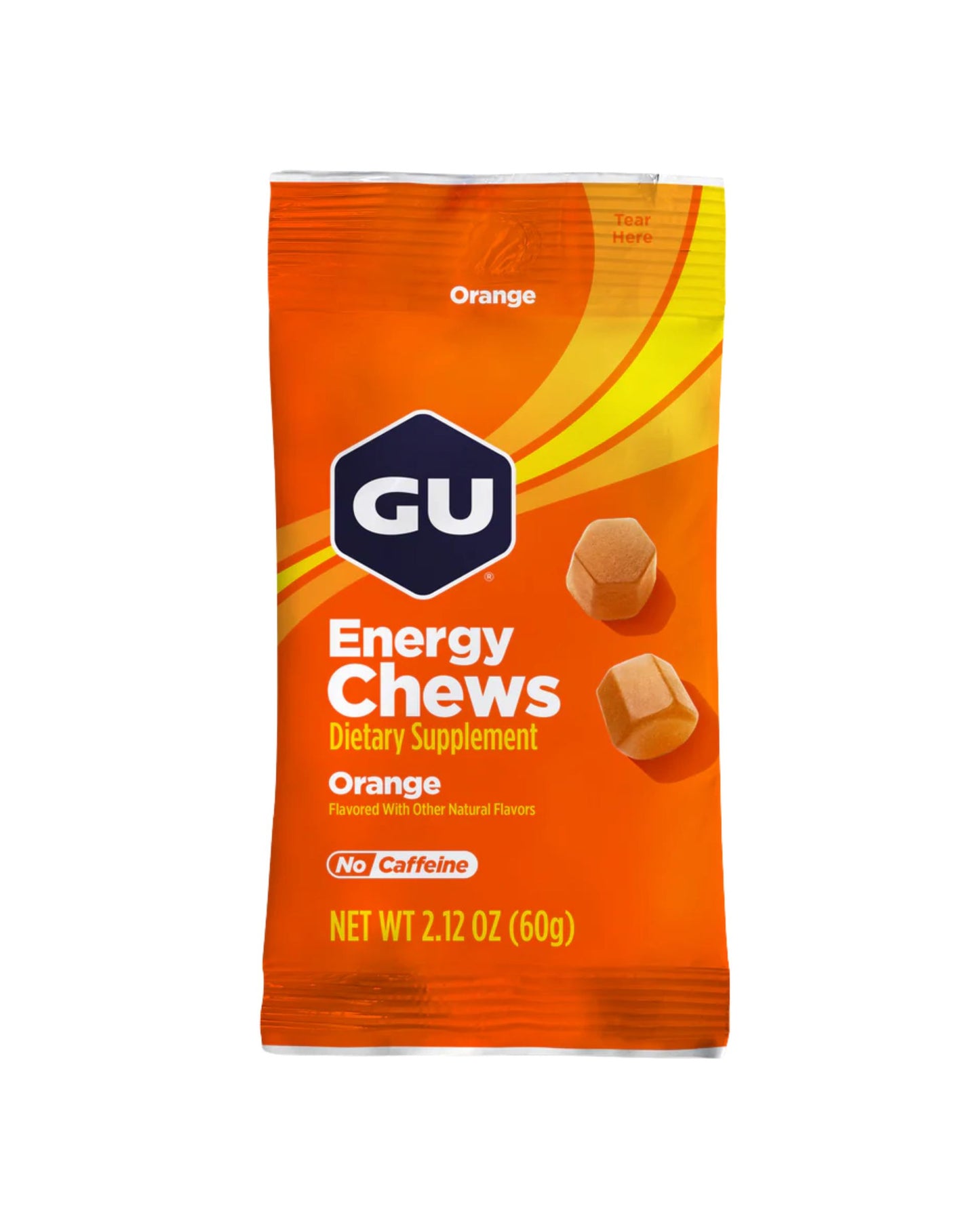 GU Energy Chews (2 SERVING) - Orange