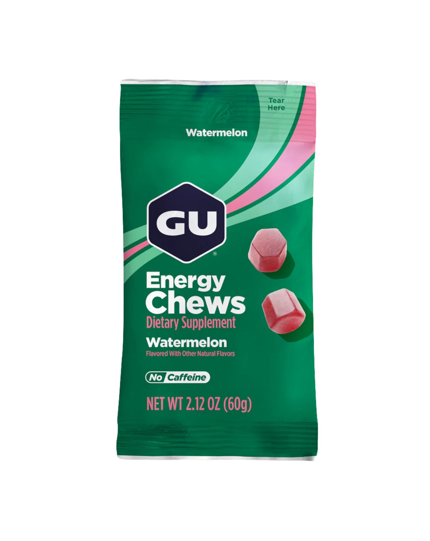 GU Energy Chews (2 SERVING) - Watermelon