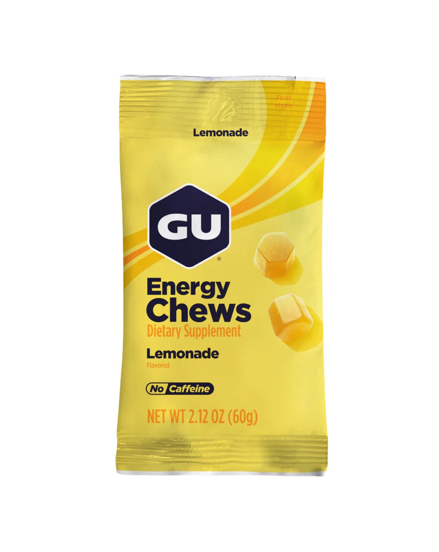GU Energy Chews (2 SERVING) - Lemonade