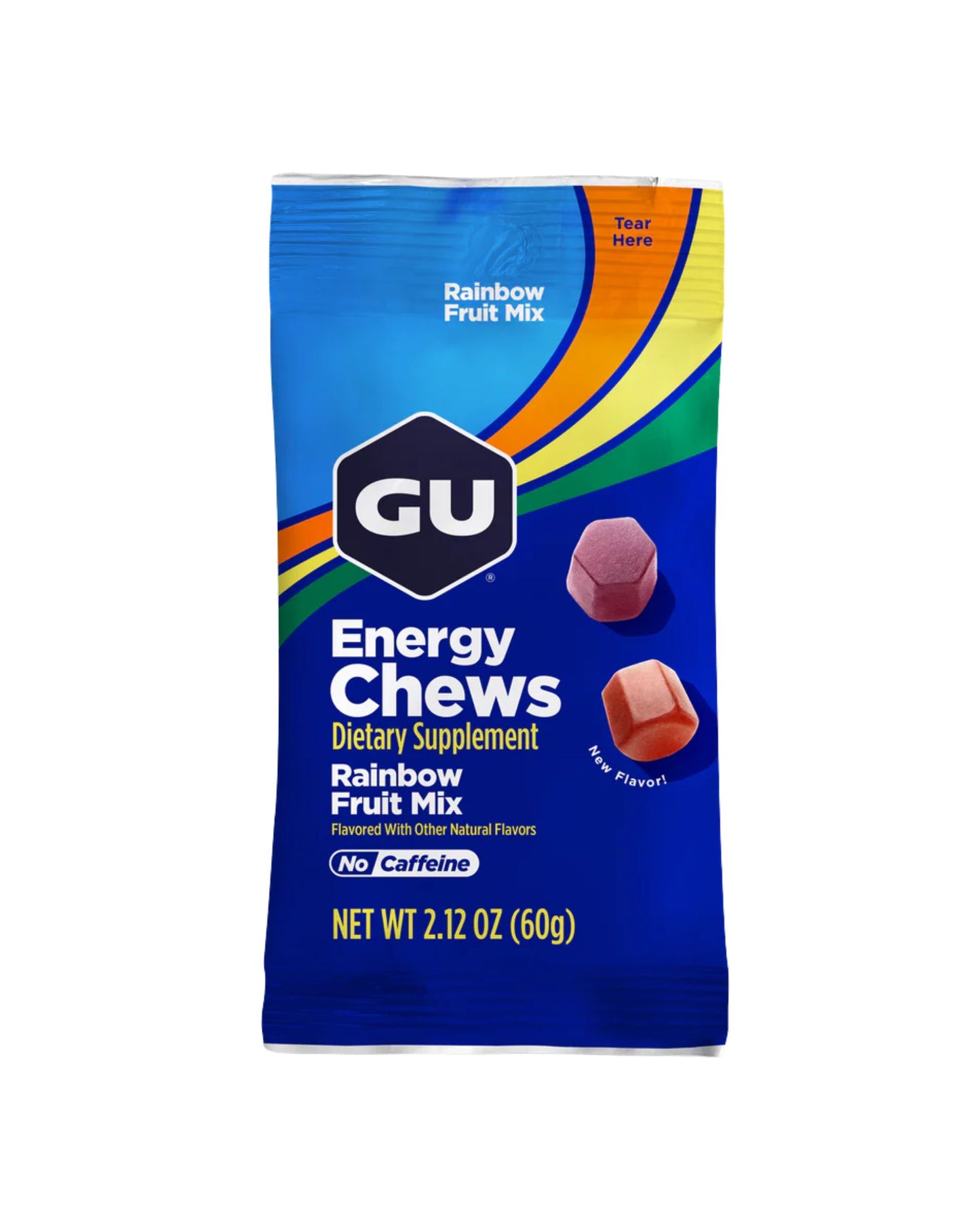 GU Energy Chews (2 SERVING) - Rainbow