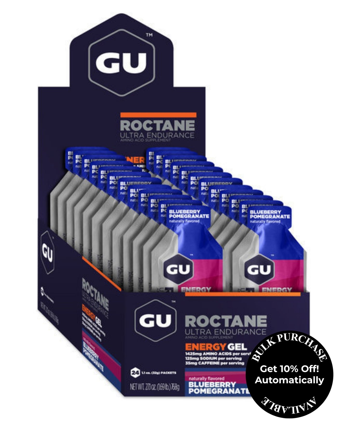 GU Roctane Energy Gel - Blueberry Pom