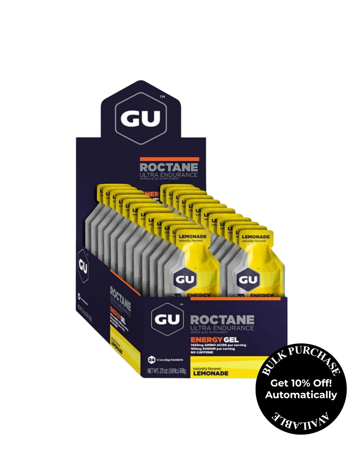GU Roctane Energy Gel - Lemonade