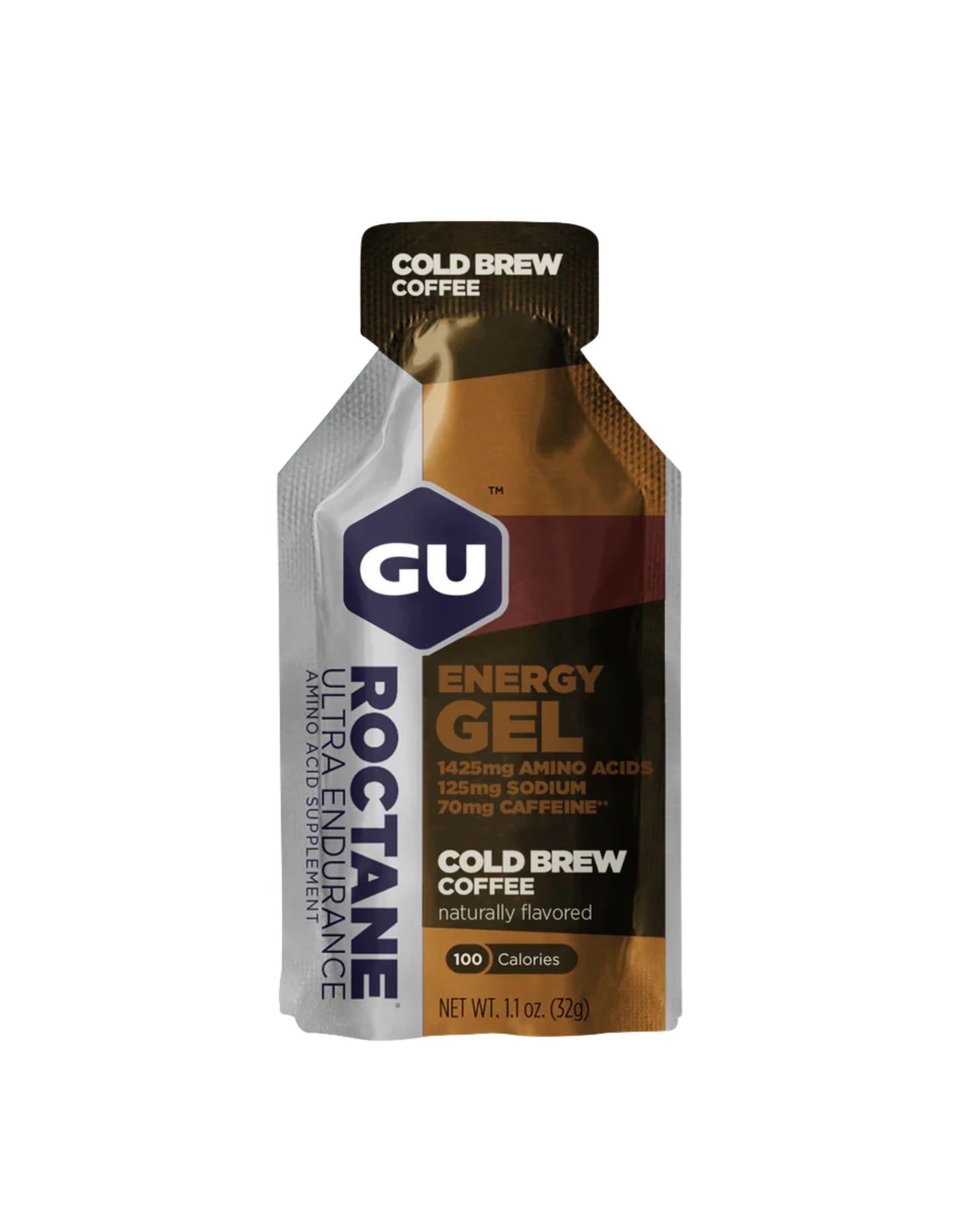 GU Roctane Energy Gel - Cold Brew Coffee