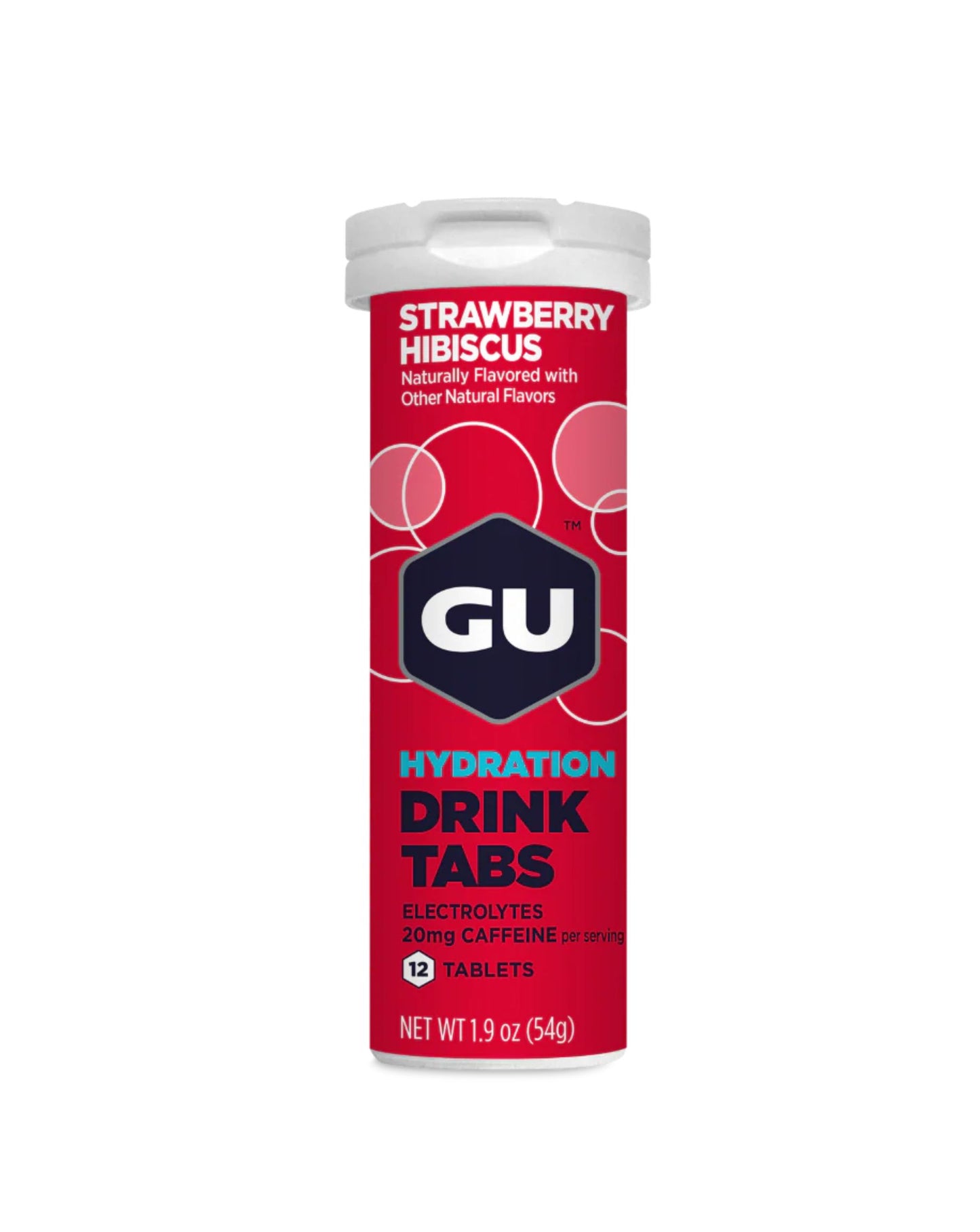 GU Hydration Brew Tabs -Strawberry Hibiscus