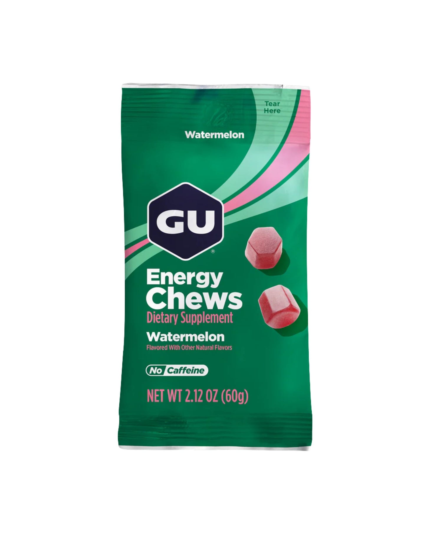 GU Energy Chews (2 SERVING) - Watermelon