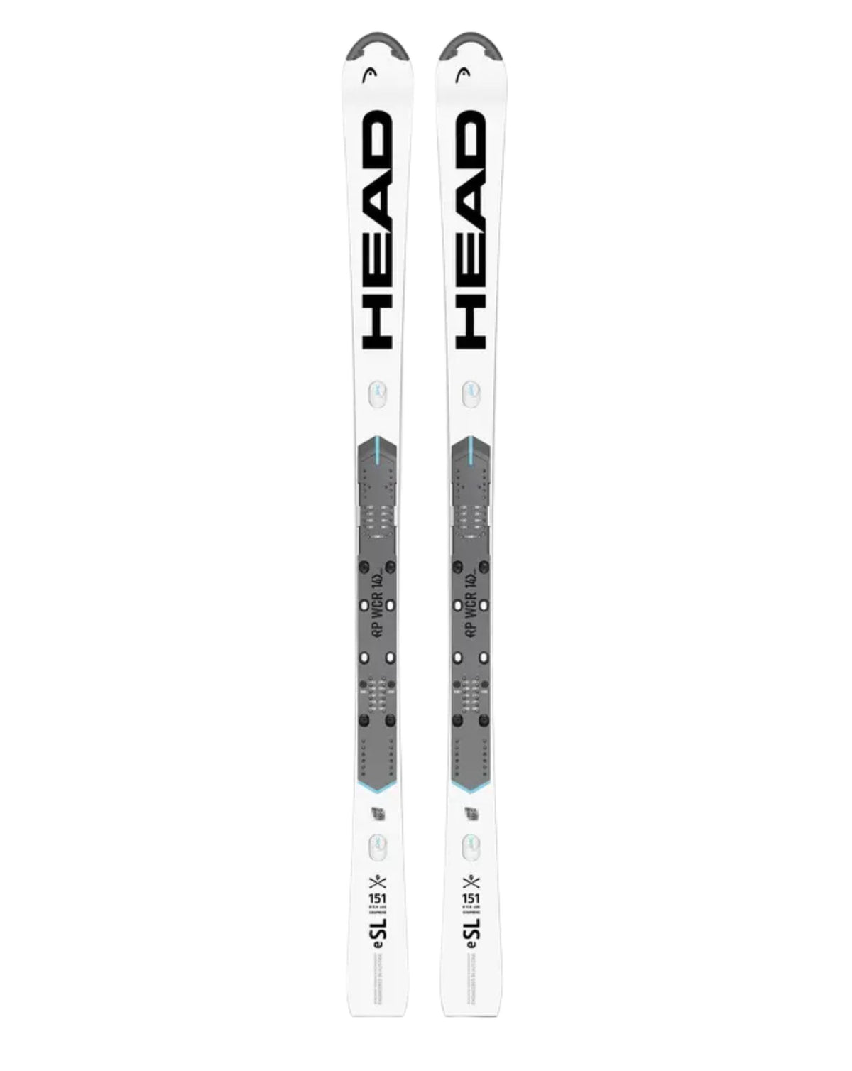 Head WCR e-SL Rebel SW RP WCR 14 Race Skis - Wh/Bk