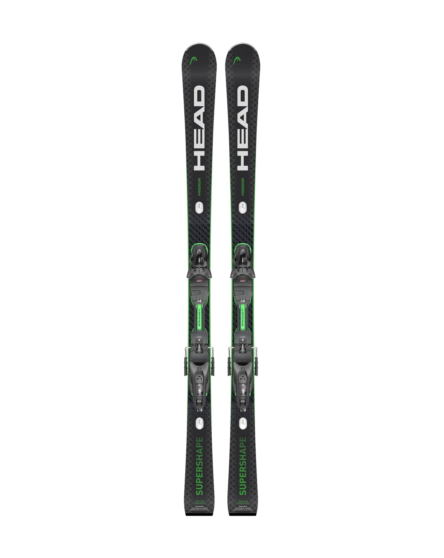 Head Supershape e-Magnum + Protector PR13 Men's Skis