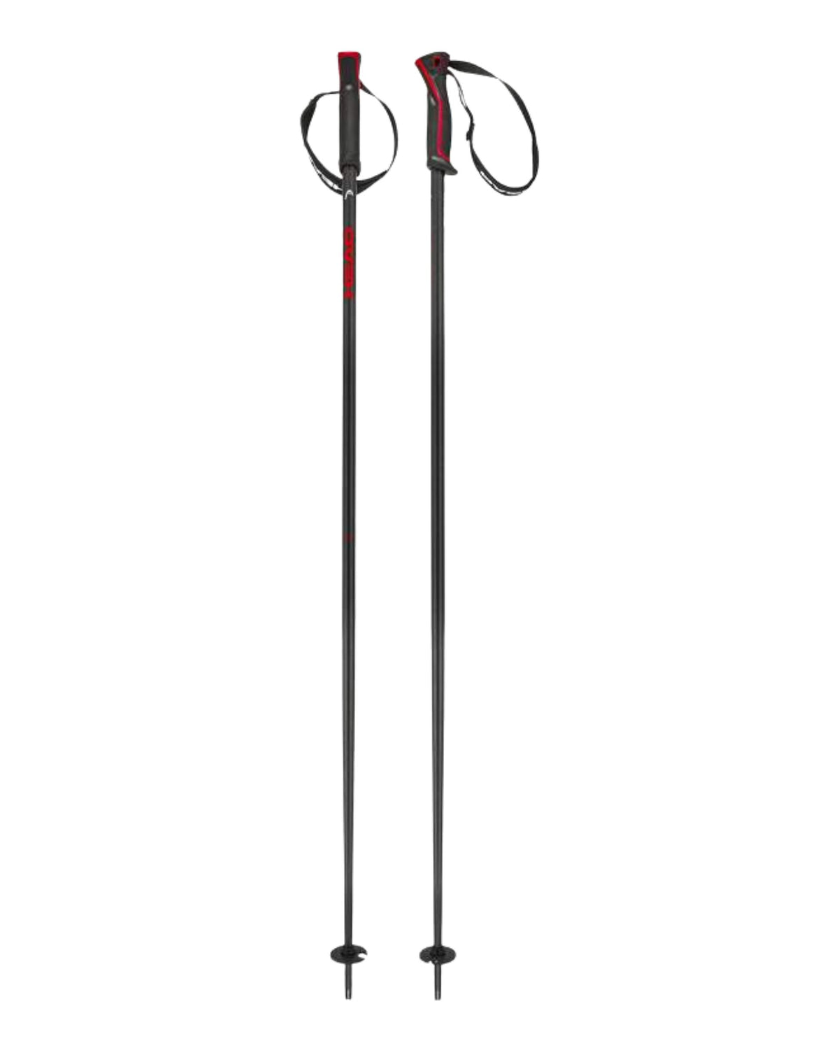 Head Frontside Ski Poles - Black/Red