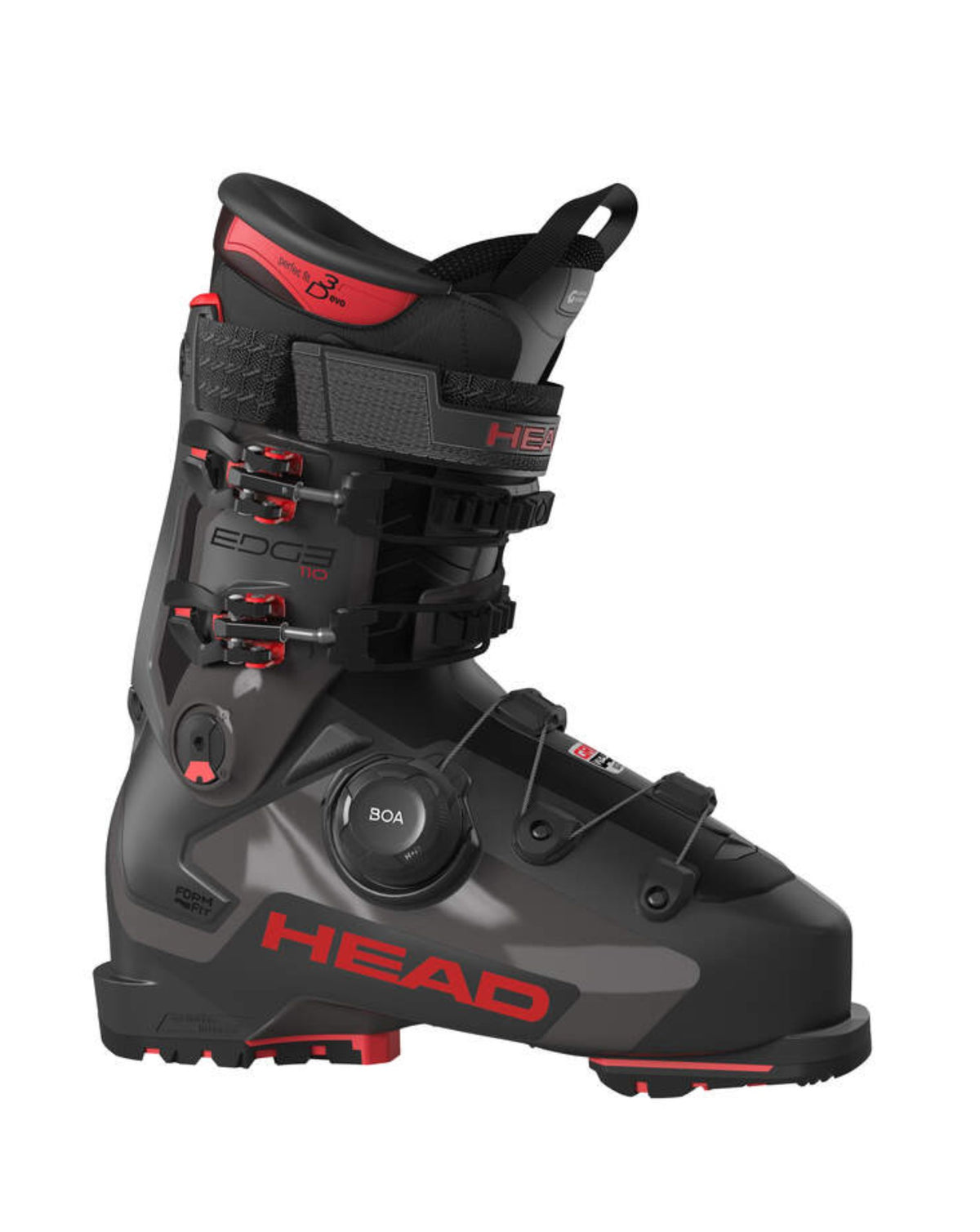 Head Edge 110 HV BOA Men's Ski Boots - Anth/Red