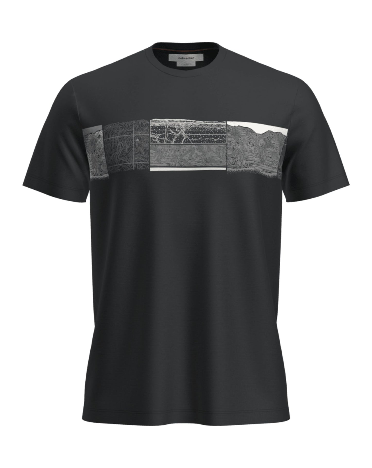 Icebreaker Men's 150 Tech Lite Short Sleeve Elevation Line