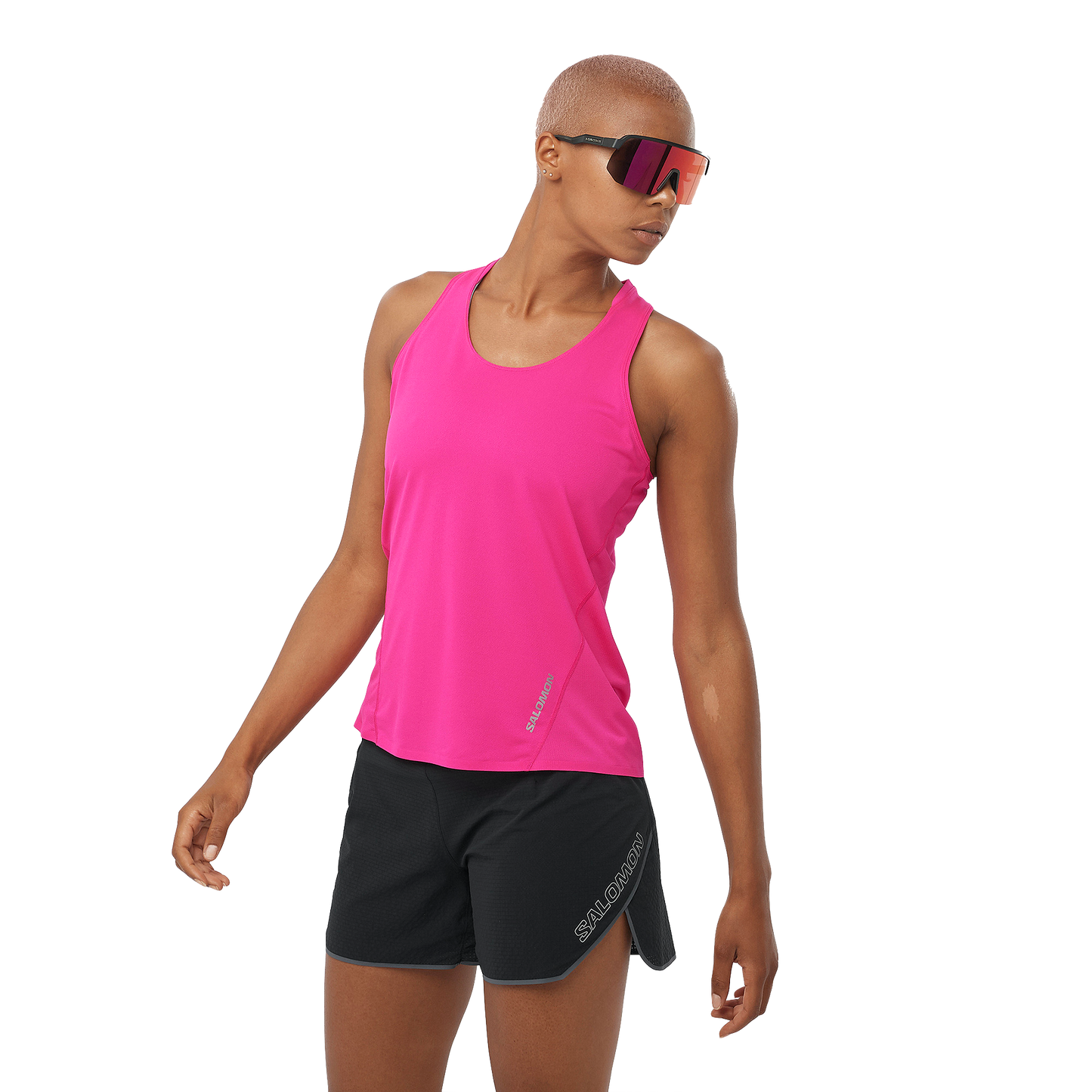 Salomon Women's Sense Aero Singlet - Beetroot Purple