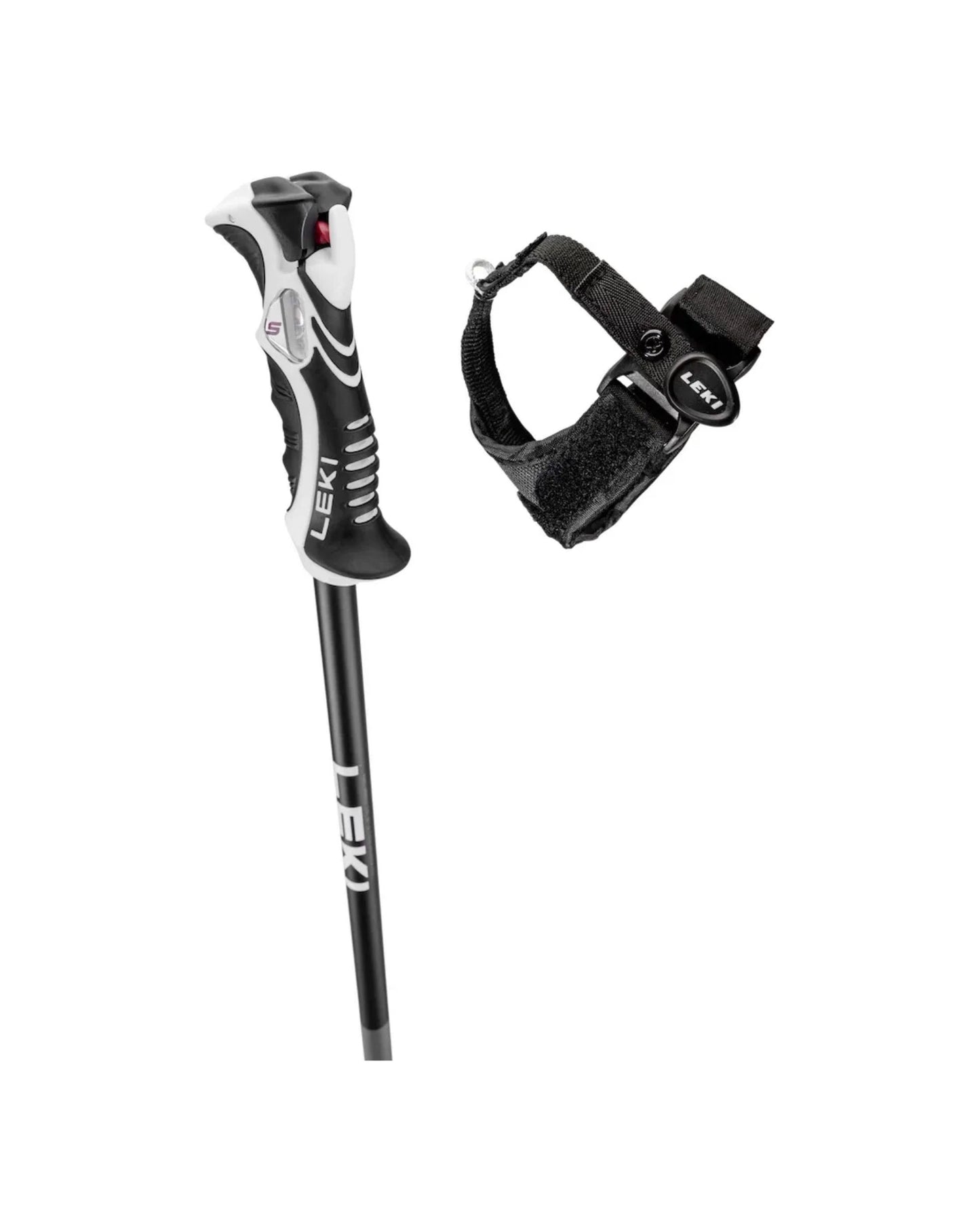 Leki Bold Lite S Ski Poles - Black/Blue