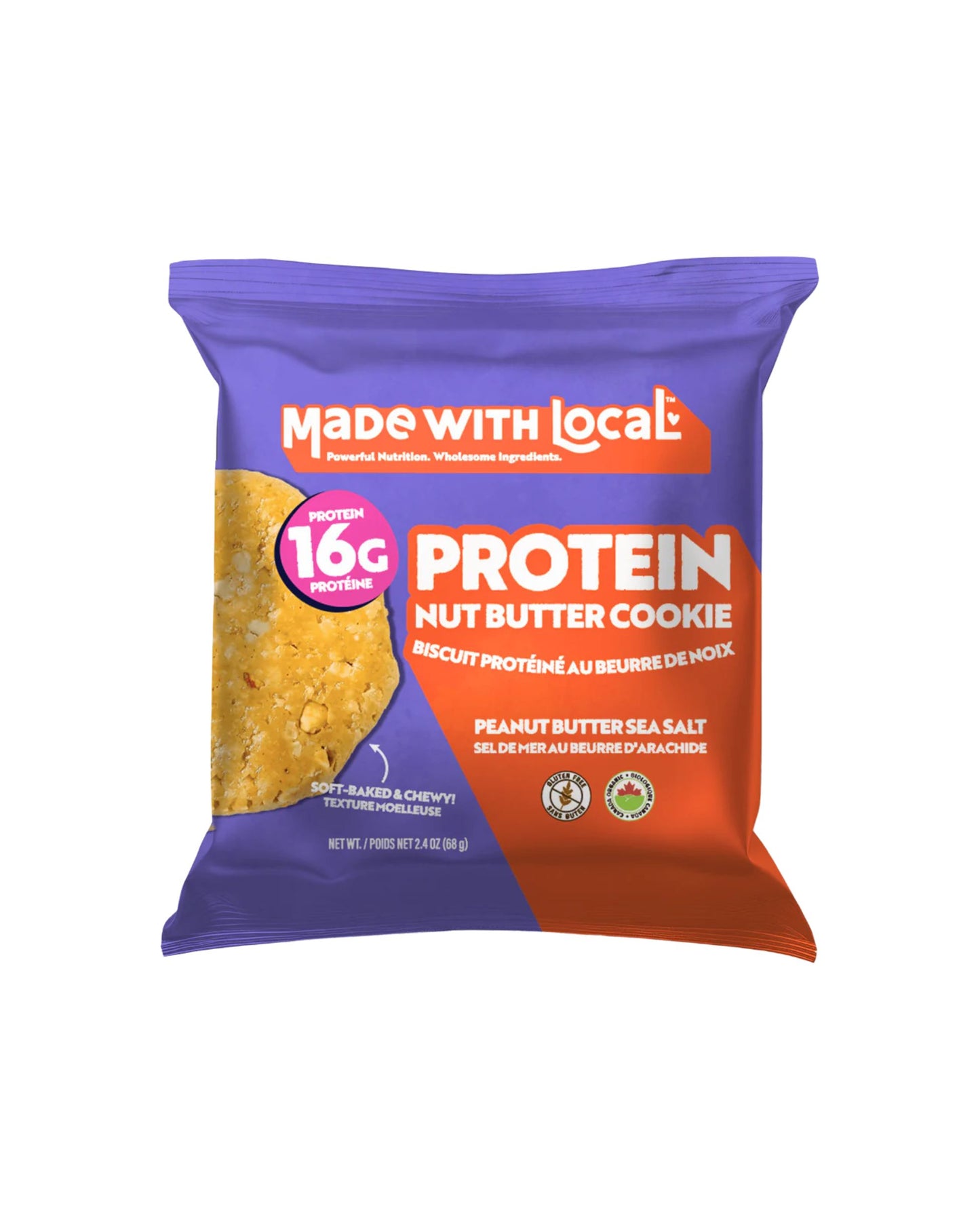 Made With Local Protein Nut Butter Cookie