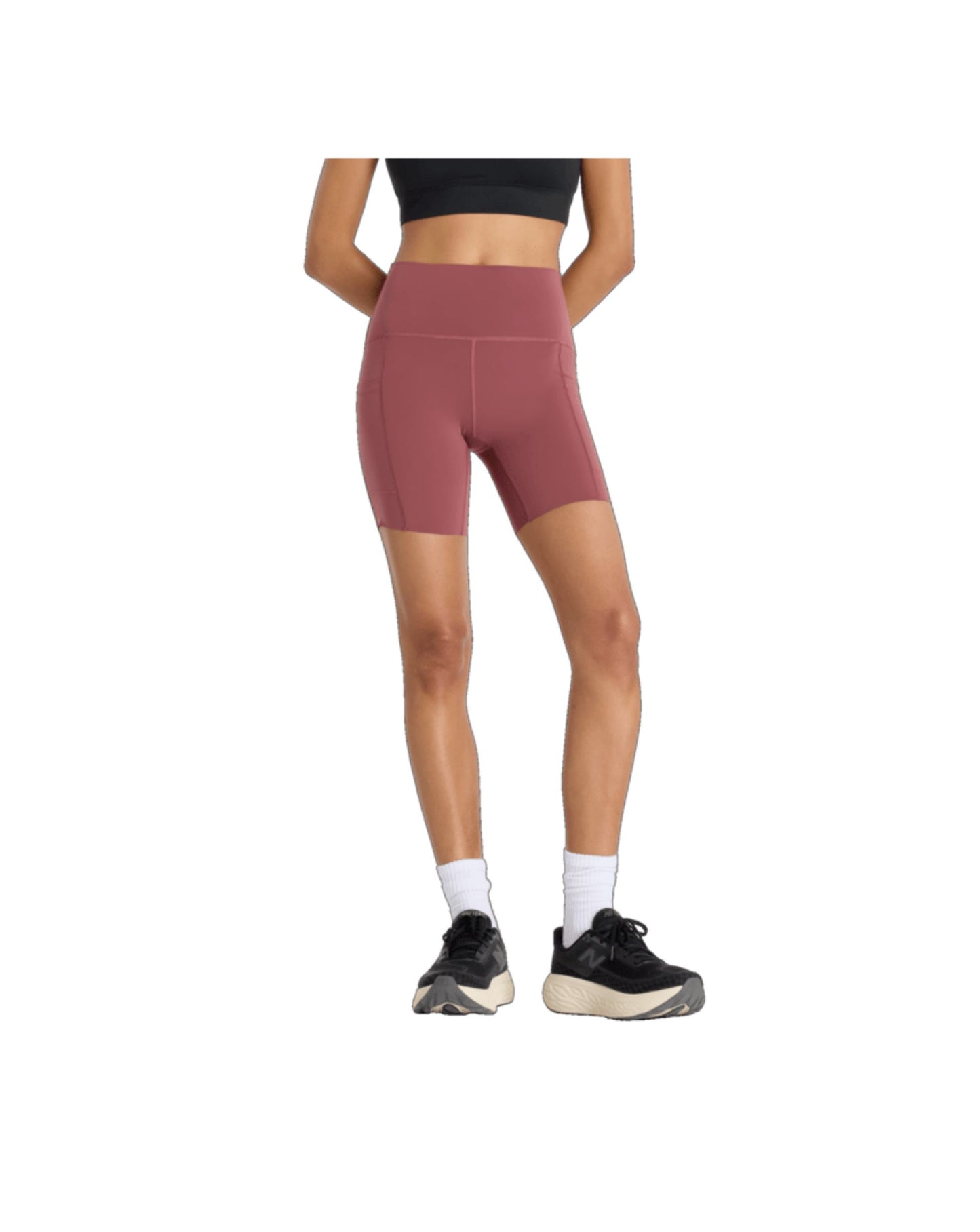New Balance Women's Sleek Pocket High Rise Short 6" *SALE*