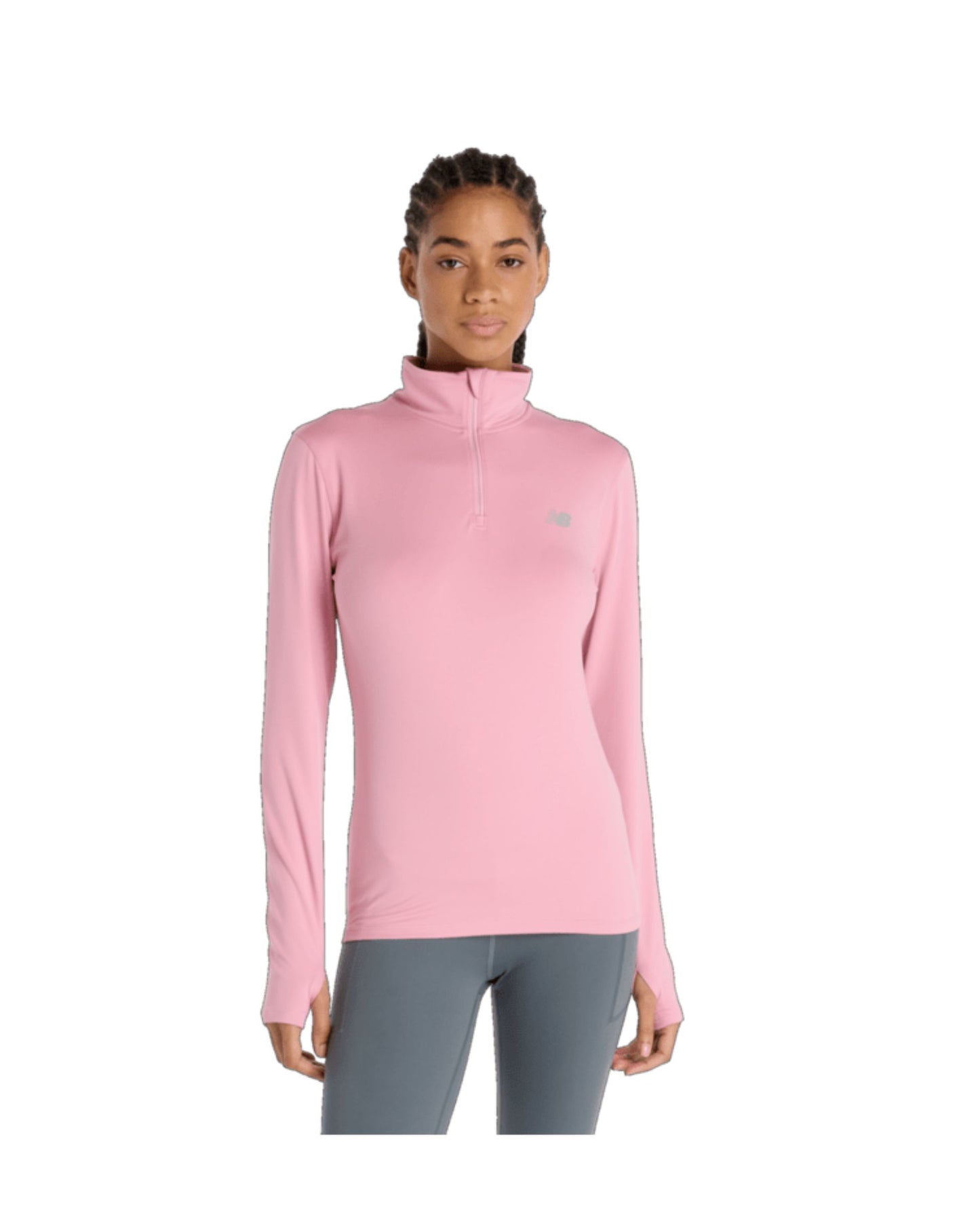 New Balance Women's Sport Essentials Space Dye Quarter Zip