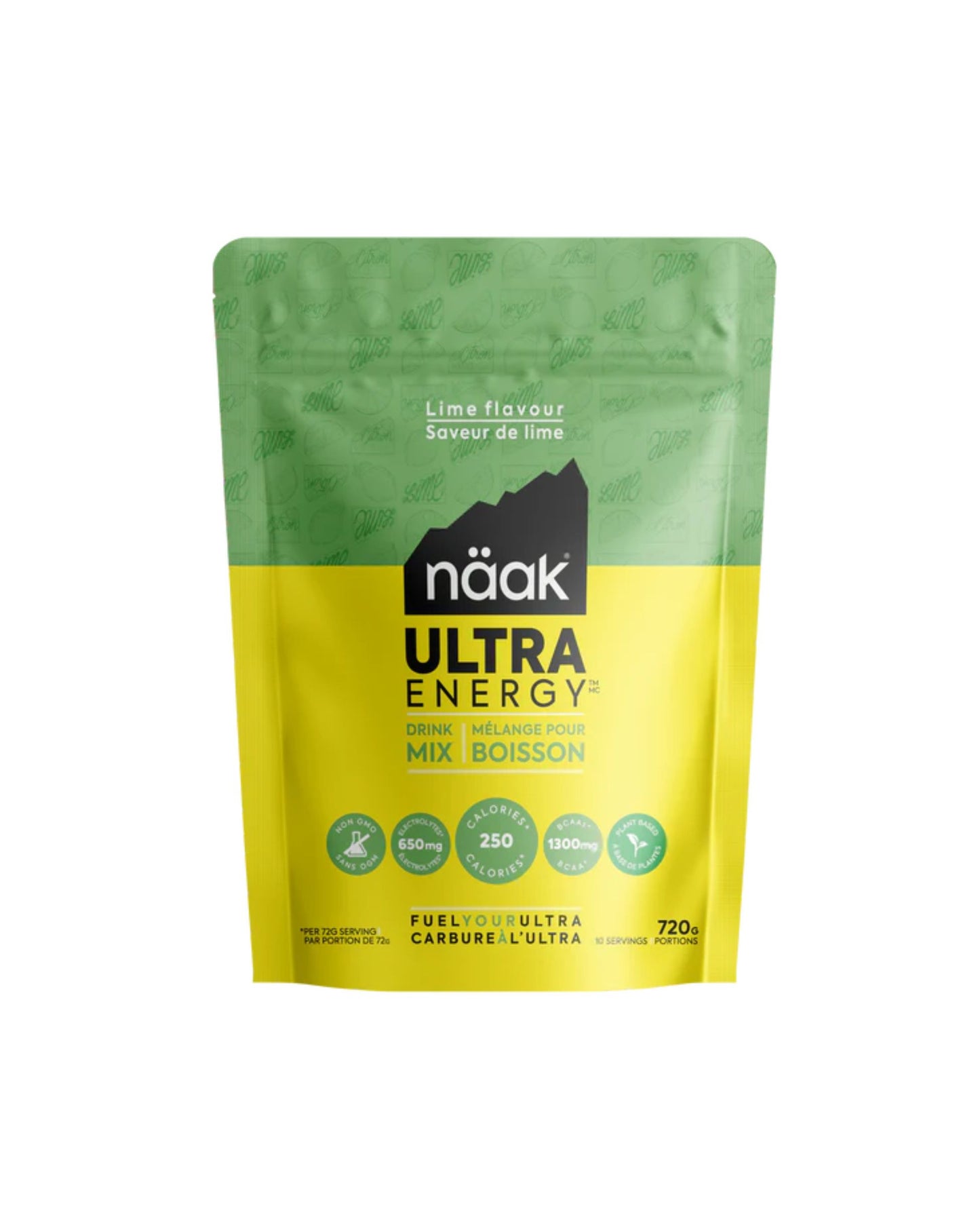 Naak Energy Drink Mix - Lime 720g