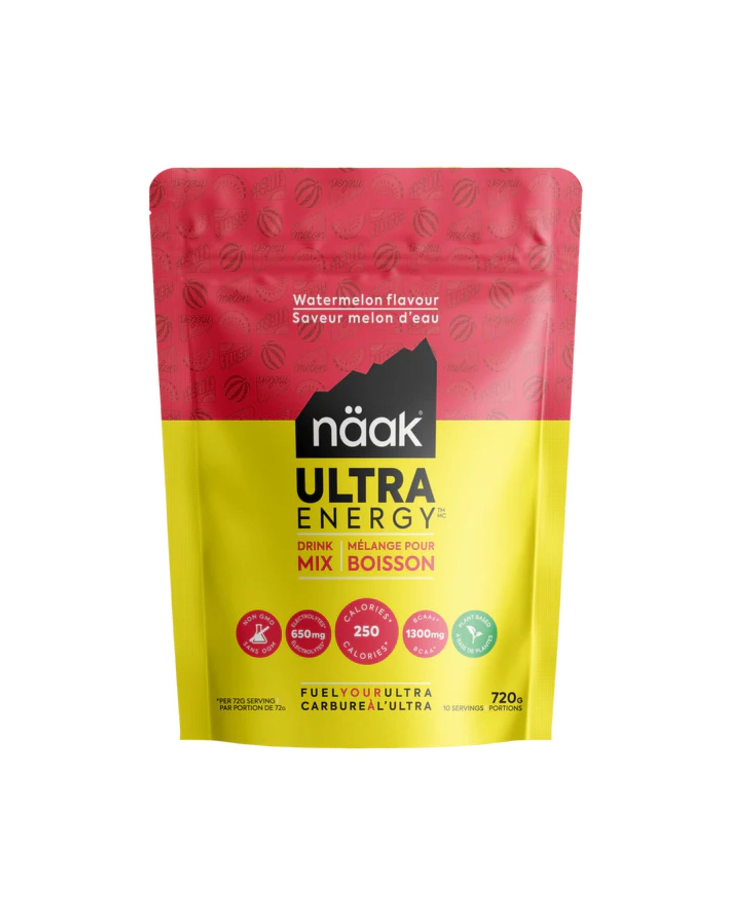 Naak Ultra Energy Drink Mix - Watermelon 720g