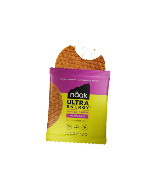 Naak Energy Waffle - Berries 30g