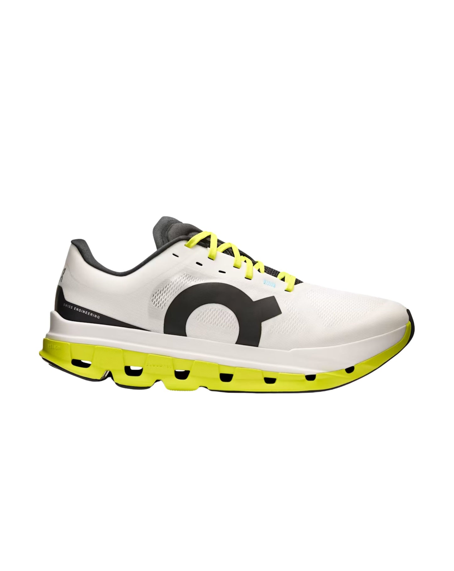 On Men's Cloudflow 5 - White/Lime