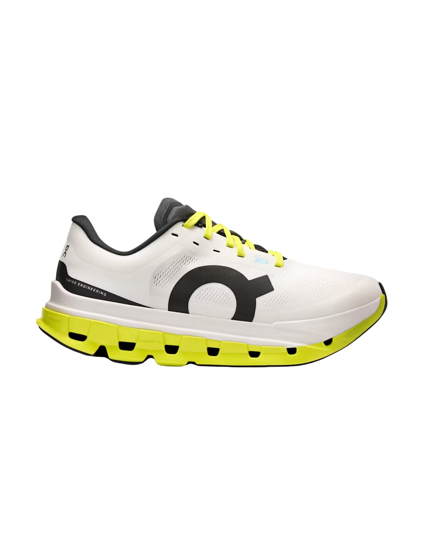 On Women's Cloudflow 5 - White/Lime