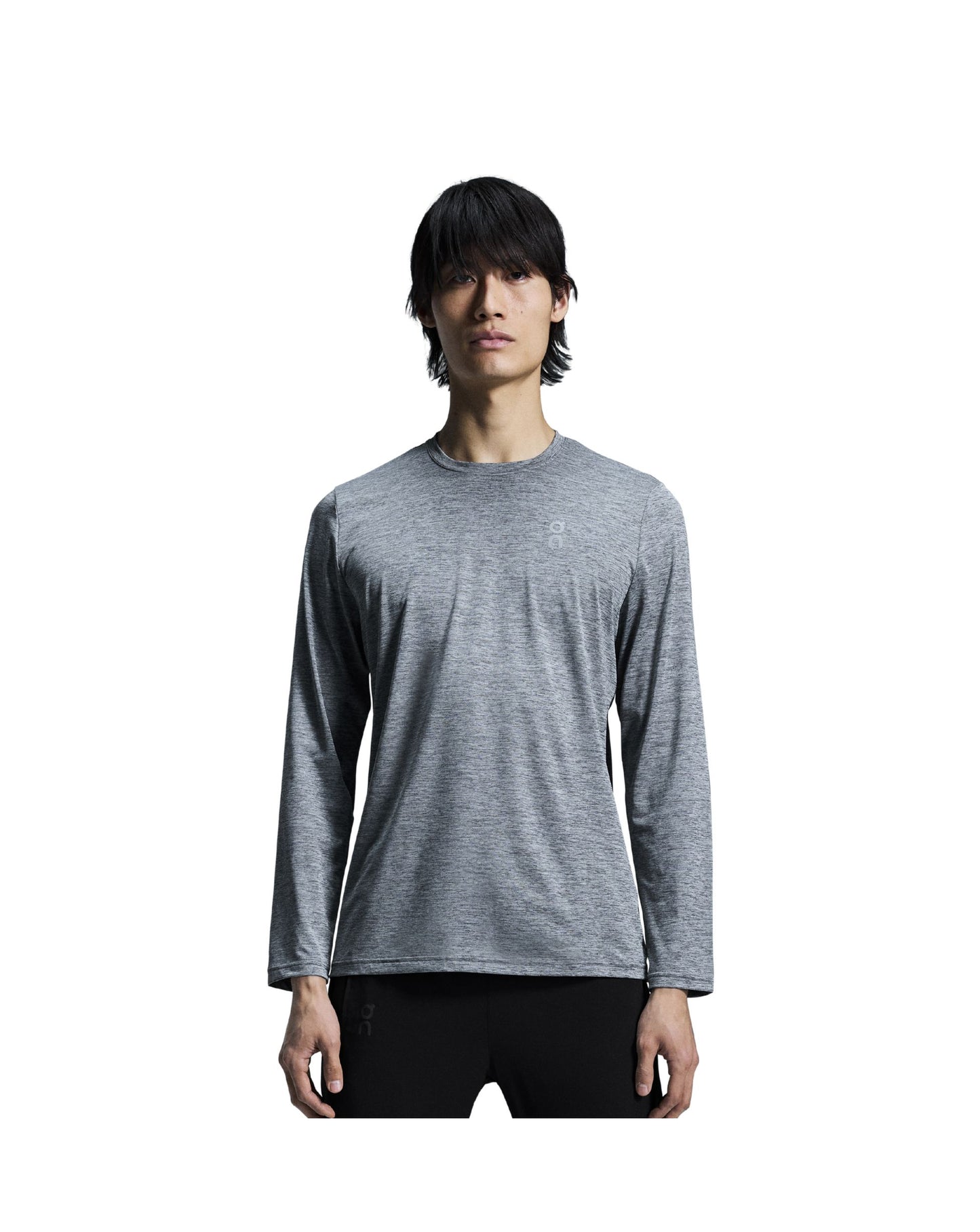 On Men's Core Long Sleeves - Heather Grey