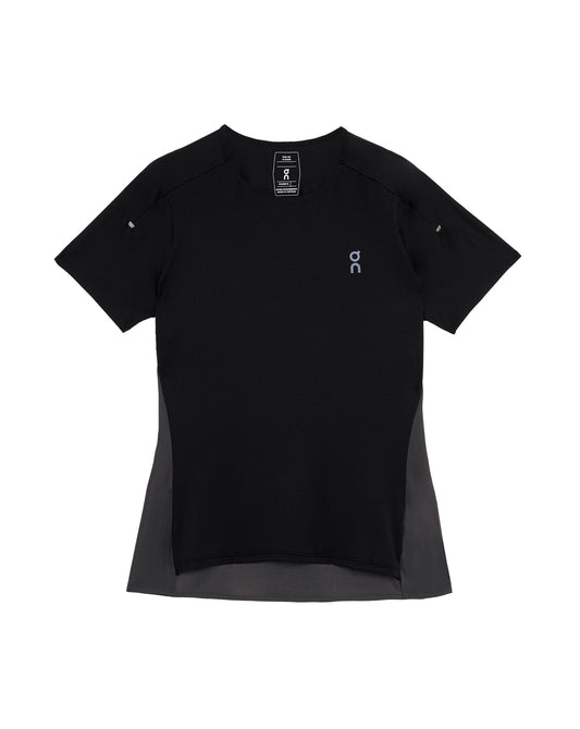 On Women's Performance T - Black/Eclipse