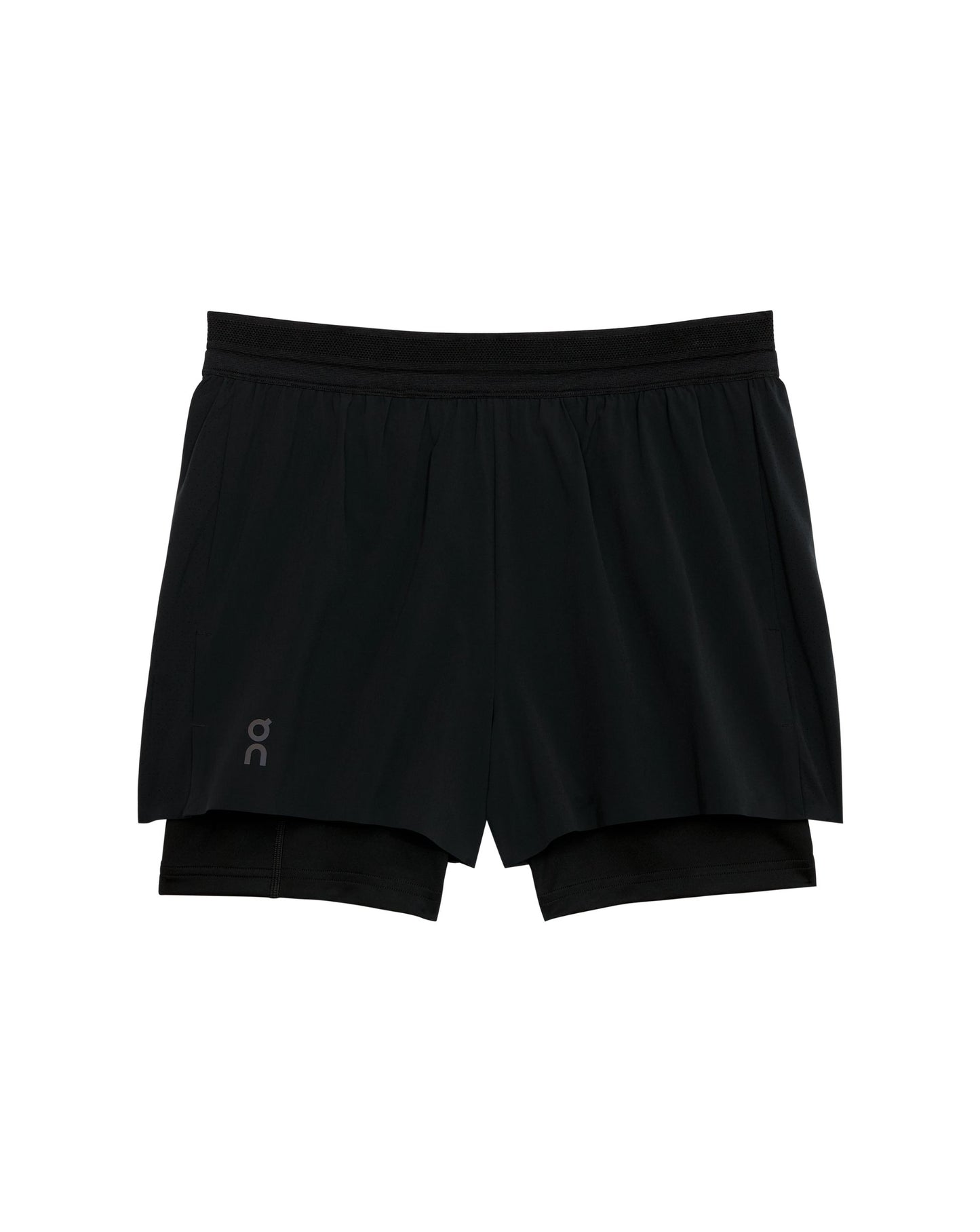On Women's 3" Performance 2/1 Shorts - Black