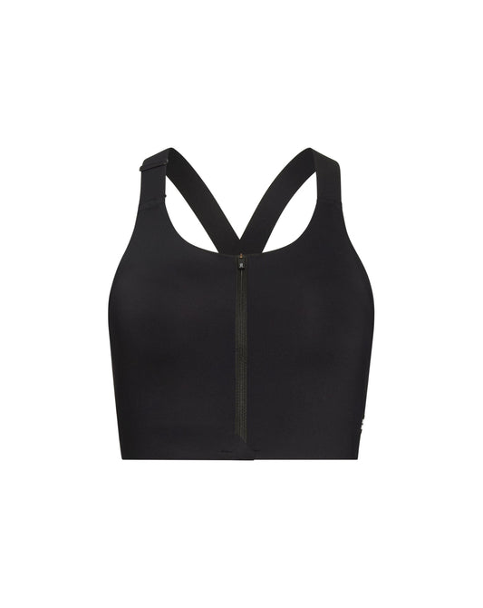On Endurance Bra Zip  -Black