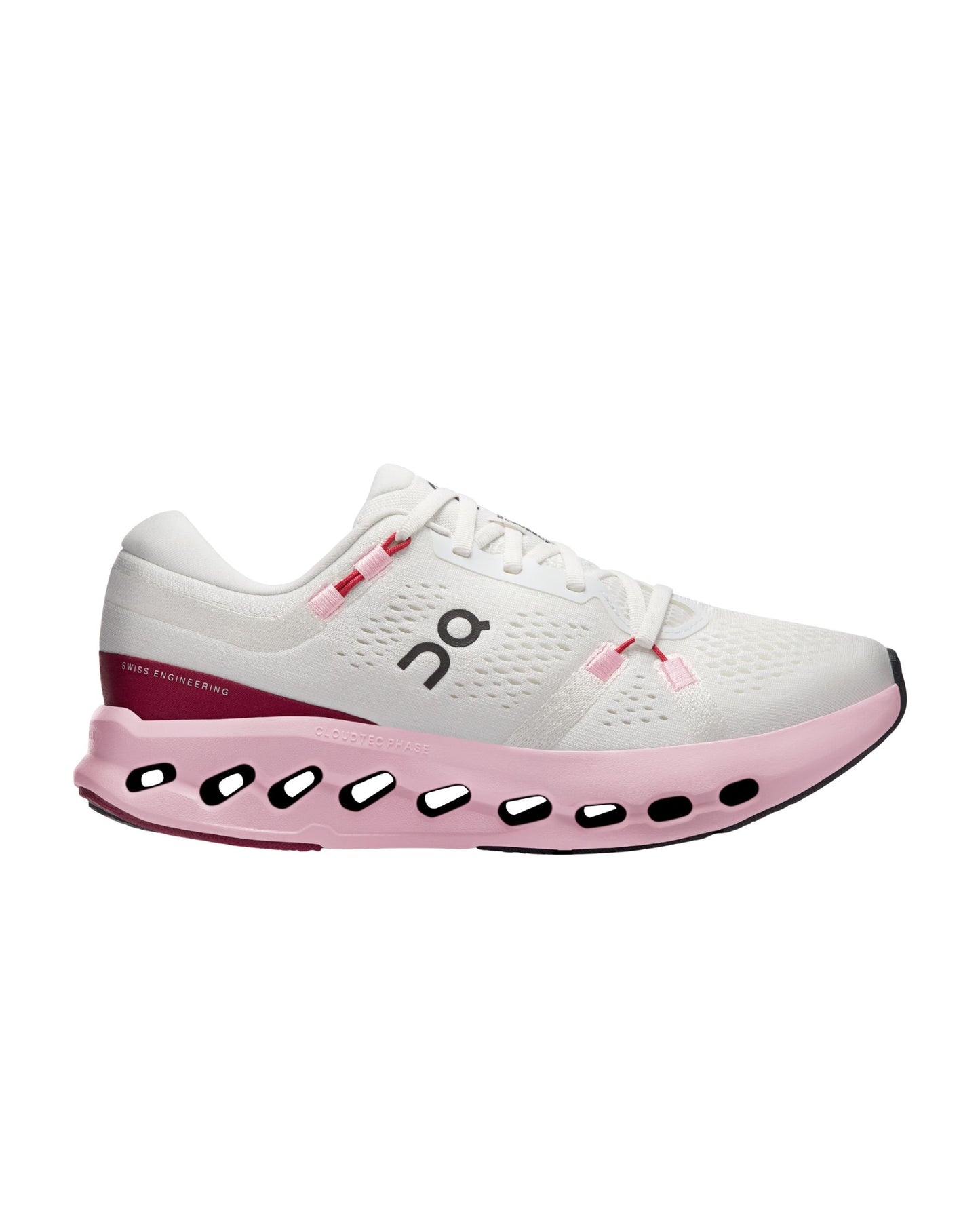 On Women's Cloudsurfer 2 - Ivory/Peony