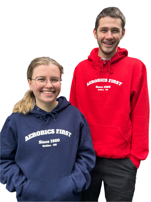 Unisex A1 Curved Logo Hoodie