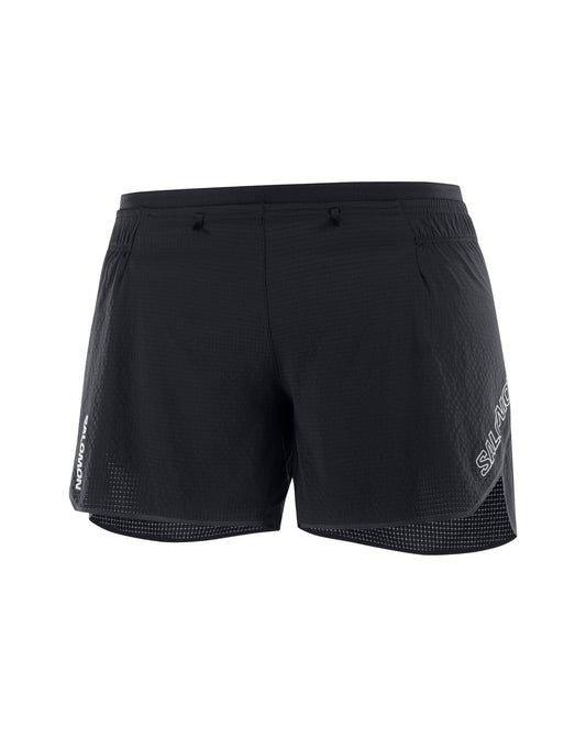 Salomon Women's Sense Aero 5" Shorts - Deep Black/Peris *SALE*