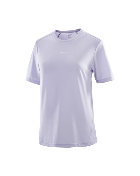 Salomon Women's SHAKEout Core Short Sleeve Tee - Cosmic Sky