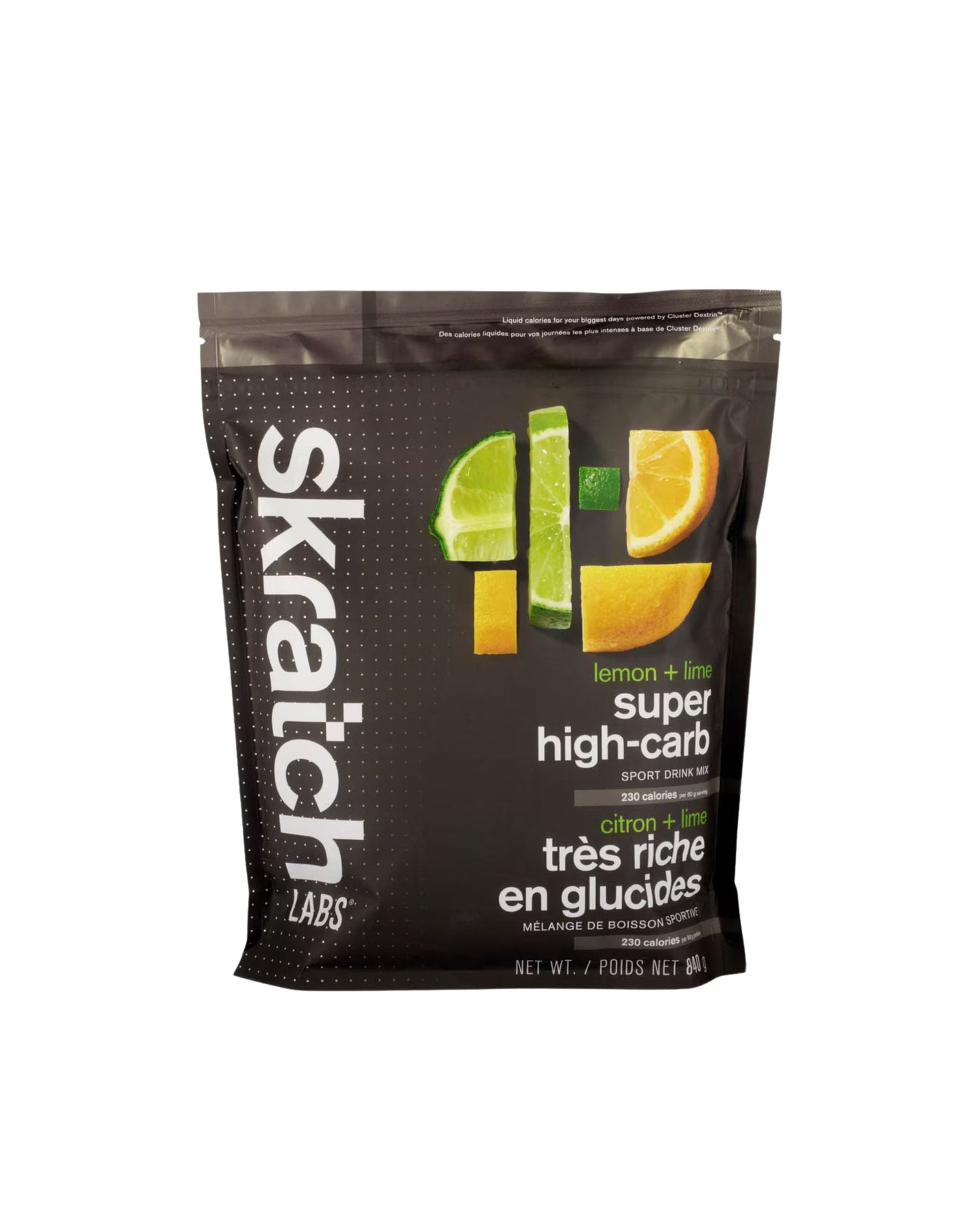 Skratch Labs Super High Carb Sport Drink Mix - Lemon + Lime 840g