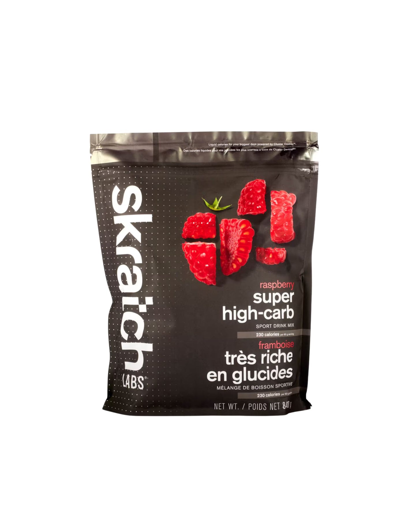 Skratch Labs Super High Carb Sport Drink Mix - Raspberry 840g