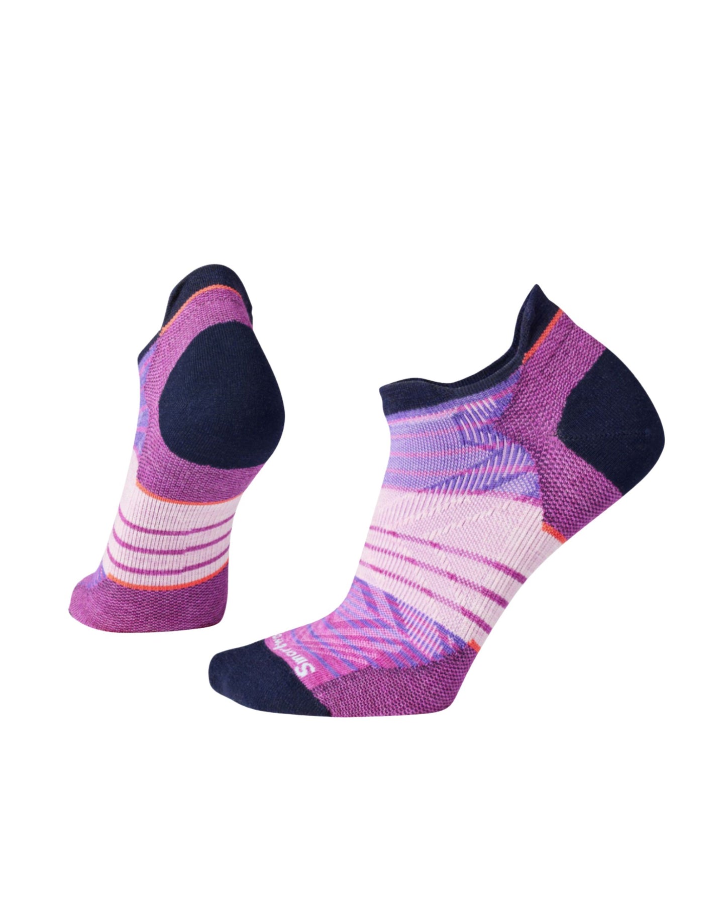 Smartwool Women's Run Zero Cushion Stripe Low Ankle Socks