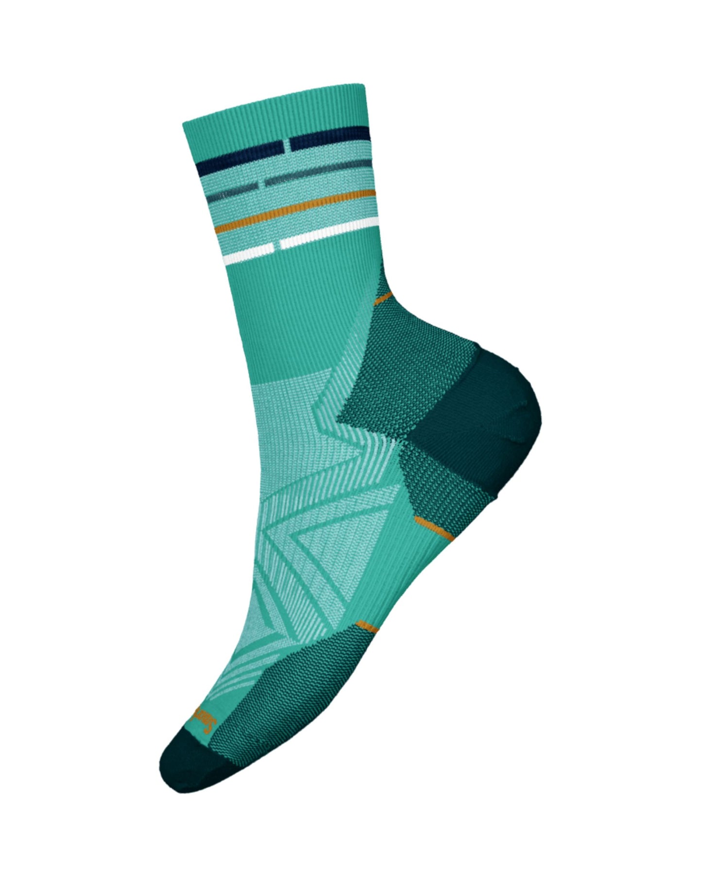 Smartwool Women's Run Zero Cushion Mid Crew Socks
