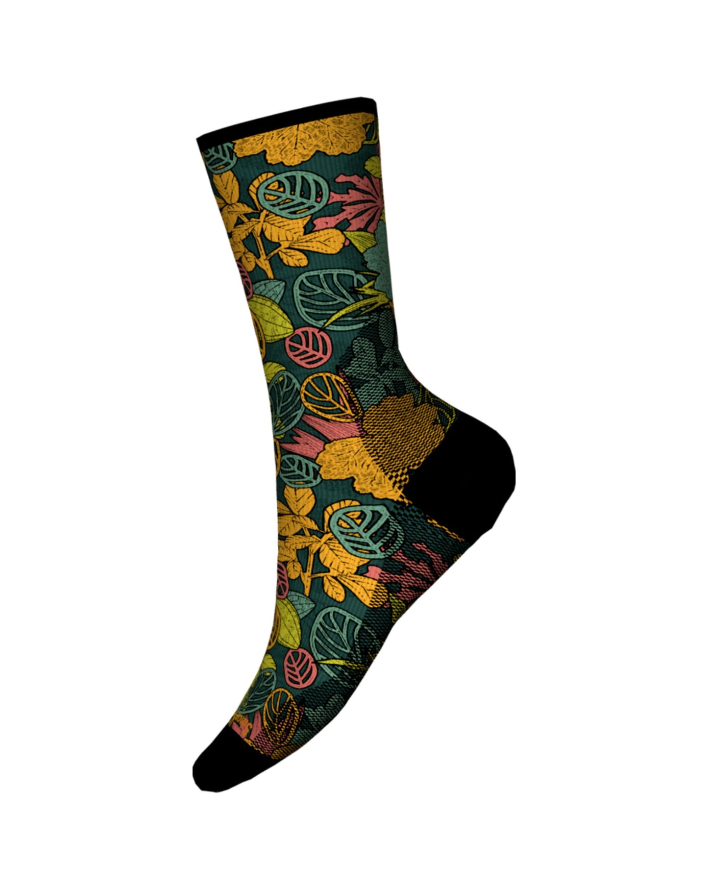 Smartwool Bike Zero Cushion Aloha Forest Crew Socks