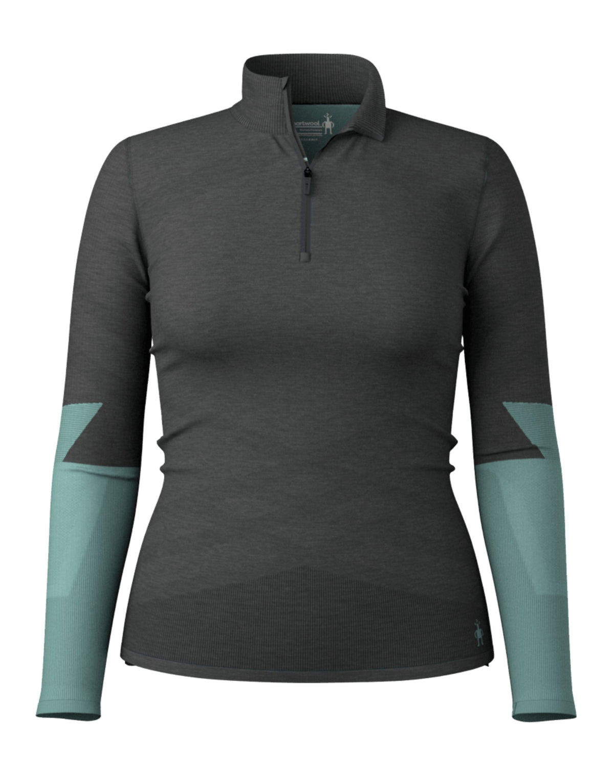 Smartwool Women's Intraknit Thermal Colourblock 1/4 Zip