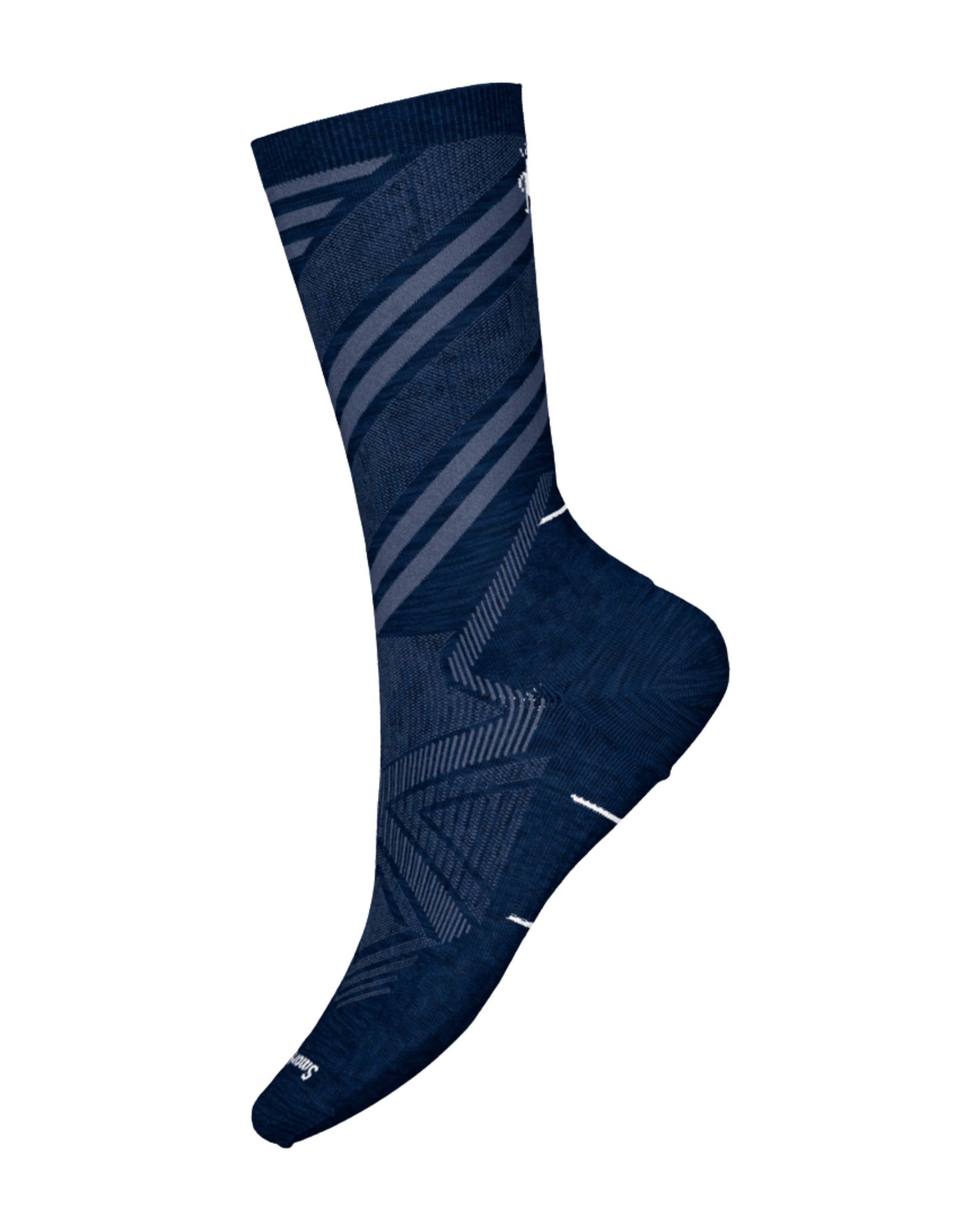 Smartwool Men's Run Zero Cushion Pattern Crew Socks