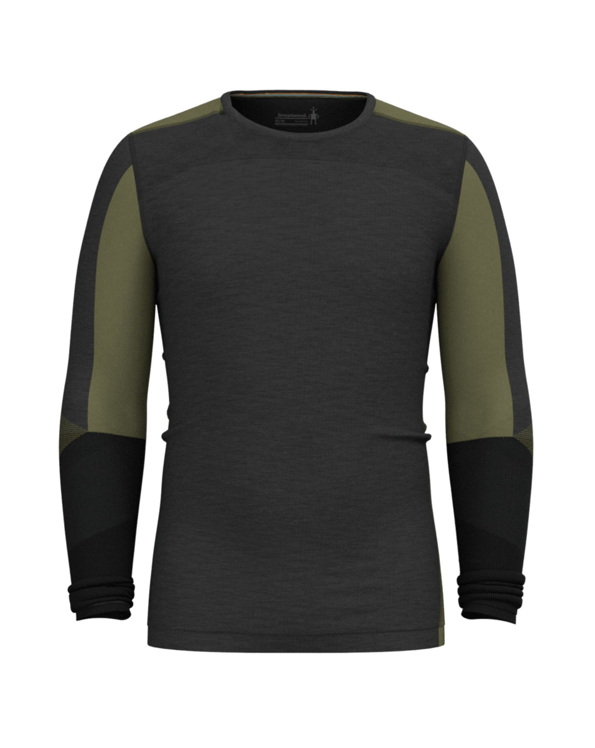 Smartwool Men's Intraknit Thermal Colourblock Crew Base Layer Top