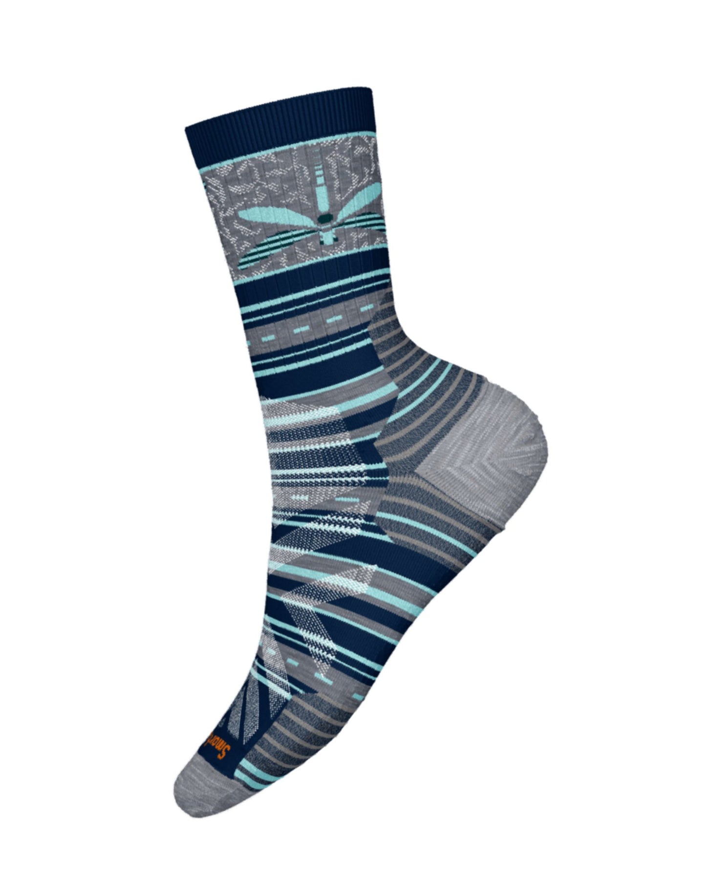Smartwoool Women's Hike Targeted Cushion Dragon Stitch Mid Crew Socks