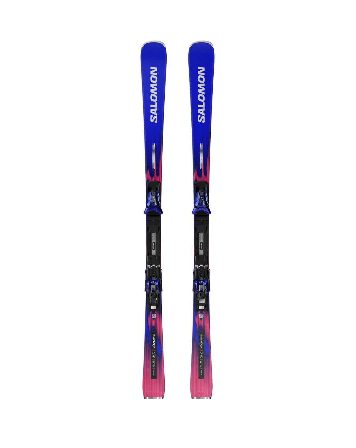 Salomon Equipe SL 12 Men's Skis + I12 GW - Race Blue / Equipe Red / Silver